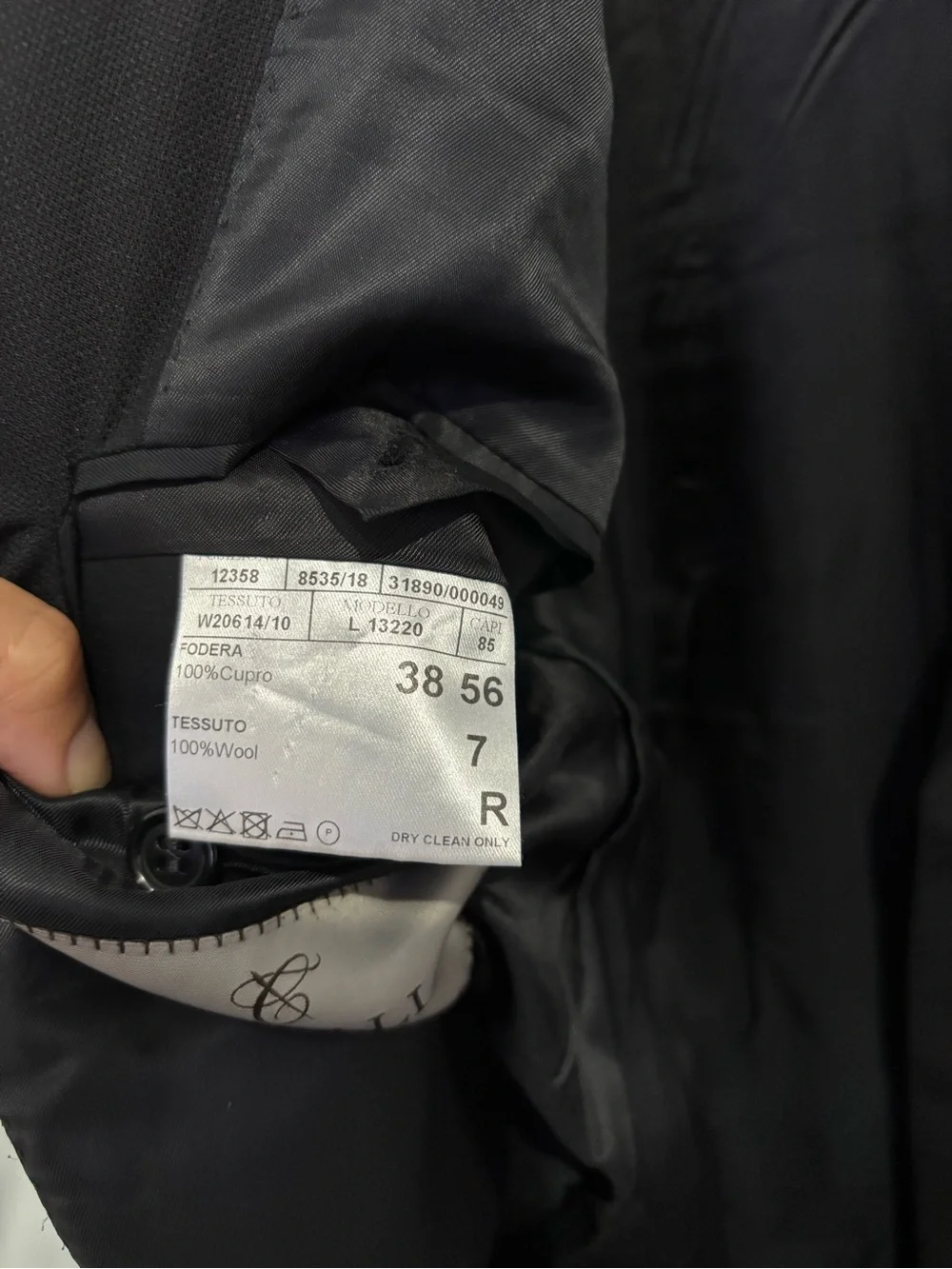 Canali Blazer Size 56R IT/US 56